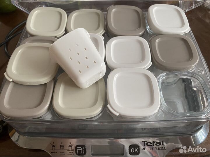 Йогуртница tefal 12 стаканов