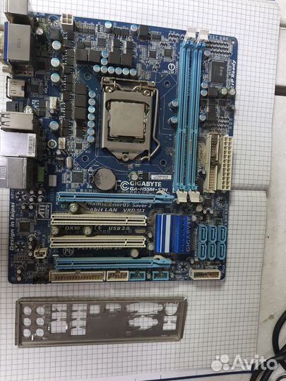 Материнская плата 1155,1156