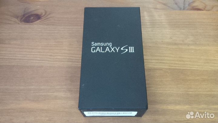 Коробка Samsung Galaxy S3
