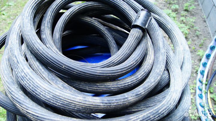 Шланг поливочный резиновый СССР 20м 1/2