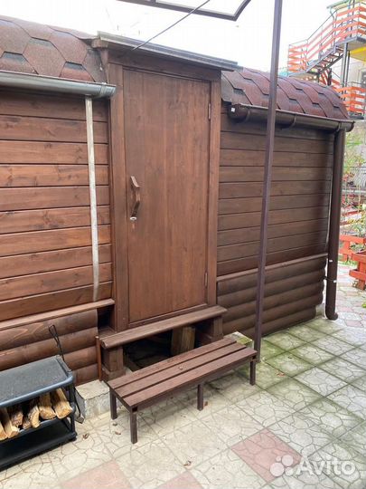 Баня из сосны