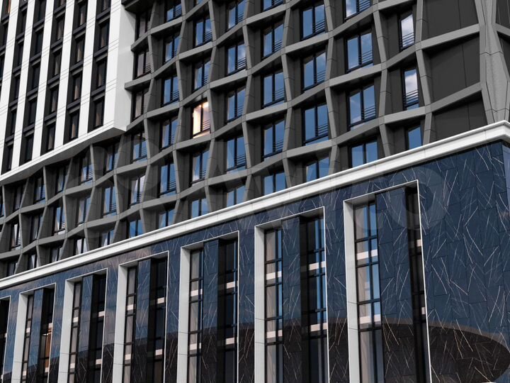 2-к. квартира, 40 м², 21/25 эт.