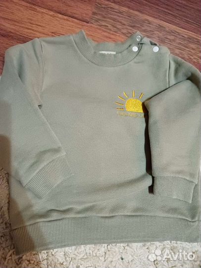 Кофта детская на мальчика 86 свитшот