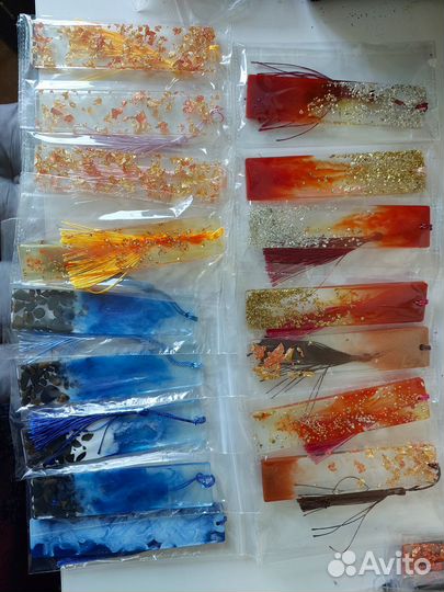 Закладки для книг эпоксидная смола