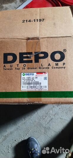 Фара левая mitsubishi Pajero Sport 09) / L200 05-1