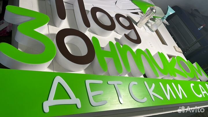 Наружняя реклама вывески