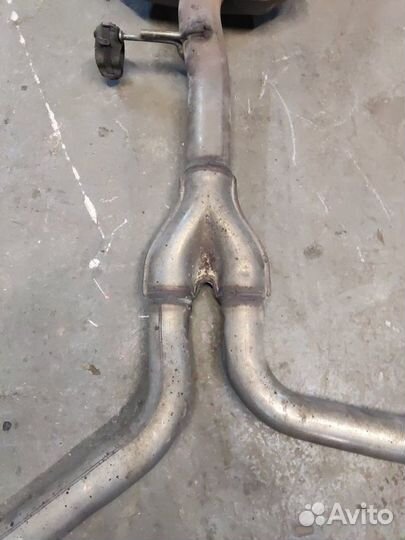 Глушитель в сборе задний Audi A6 C7 cdnb 2014