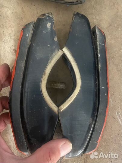 Клыки бампера москвич 412