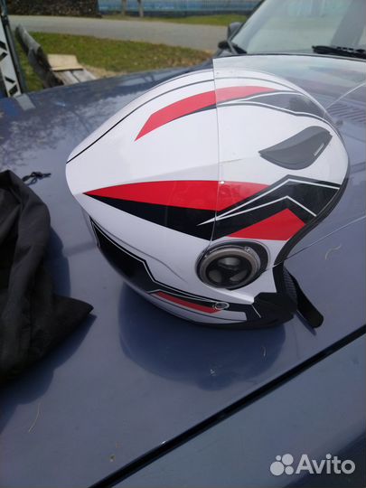 Мотошлем открытый