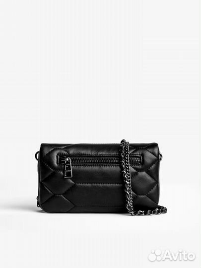 Клатч Zadig & Voltaire Rock Nano Quilted Leather