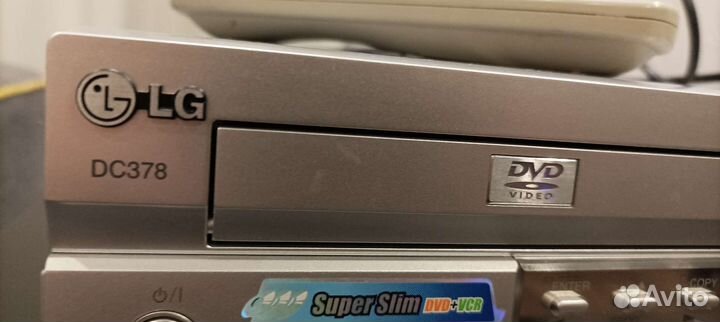 Dvd /VHS rekord LG DC378