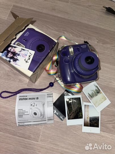 Отоаппарат fujifilm instax mini 8