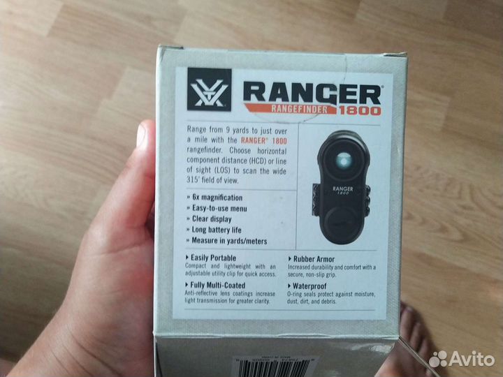 Vortex ranger 1800 дальномер