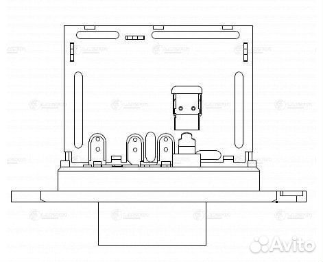 Резистор отопителя (не климат-контроль)