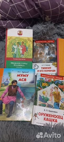 Книги для внеклассного чтения