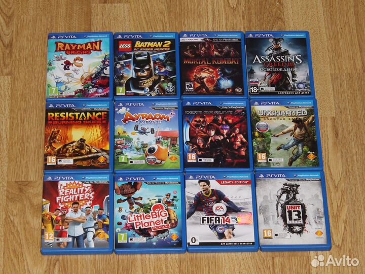 Игры и память PS Vita