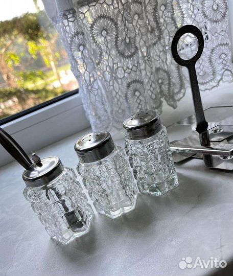 Набор для специй сервировочный. Винтаж