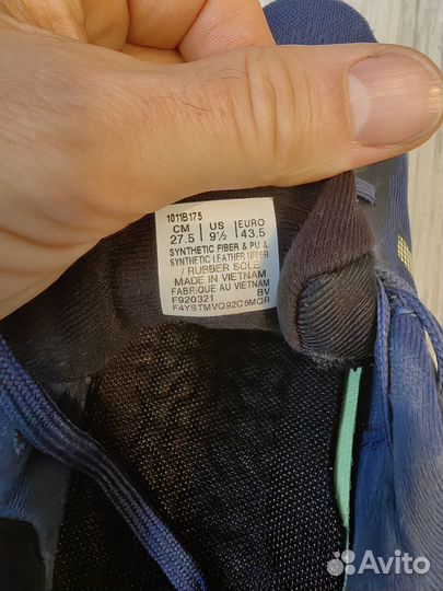 Кроссовки мужские бу asics