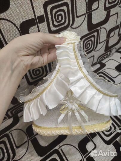 Подставка для шампанского на свадьбу