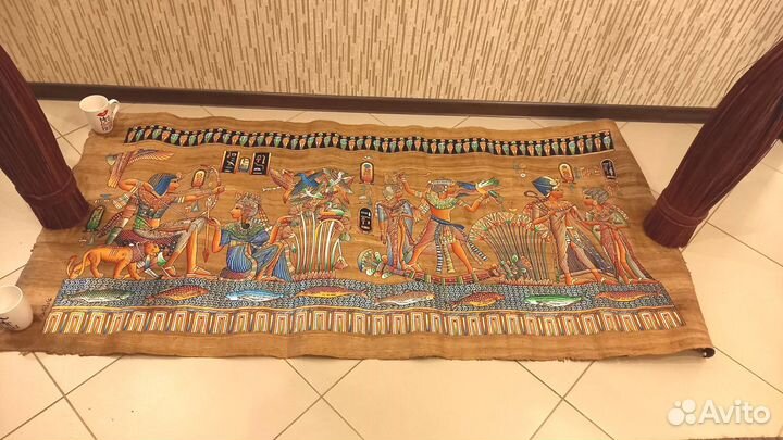 Картина на папирусе