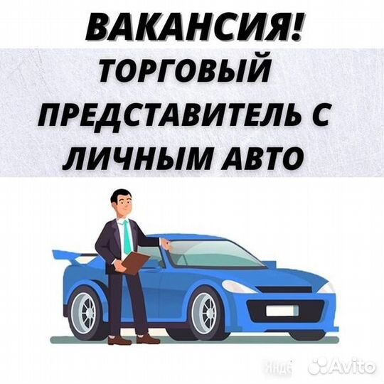 Торговый представитель на авто