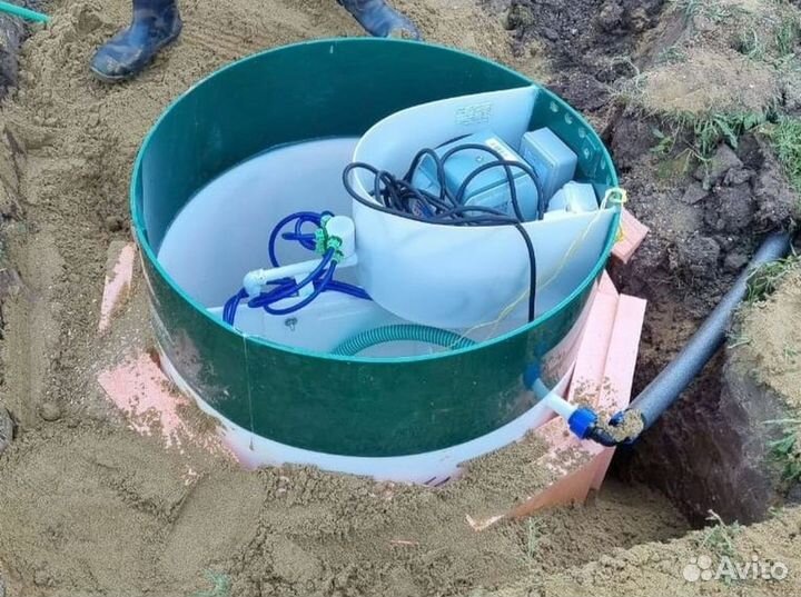 Септик для дома и дачи. Установка под ключ