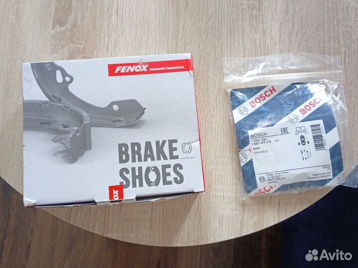 Колодки и ремкомплект на matiz