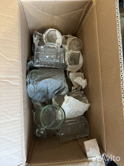 Набор хрустальной посуды