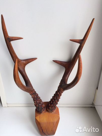 Рога из дерева