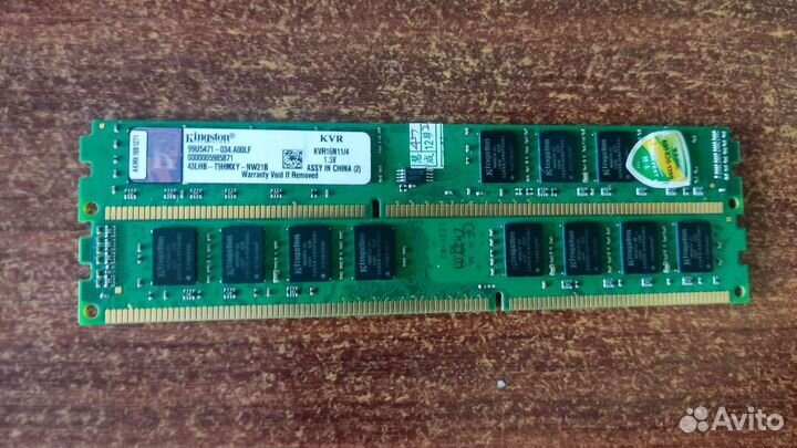 Ddr3 4gb 1333/1600mhz