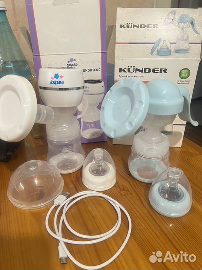 Молокоотсос электрический и ручной