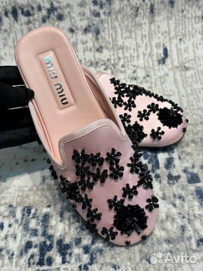 Мюли женские Miu Miu