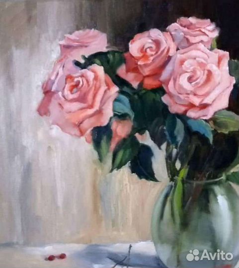 Большая картина маслом 