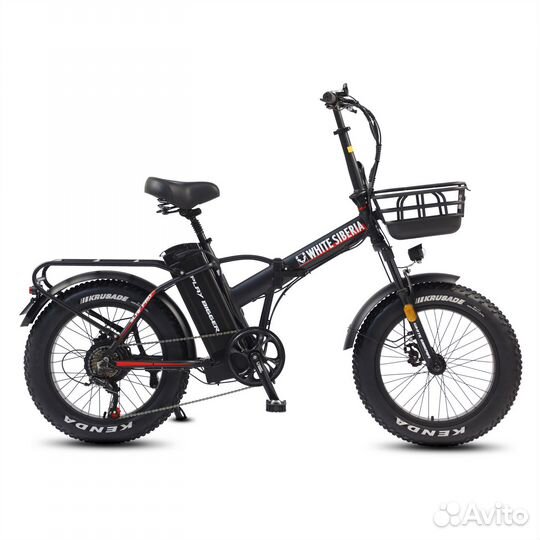 Электровелосипед white siberia slav PRO 1000W
