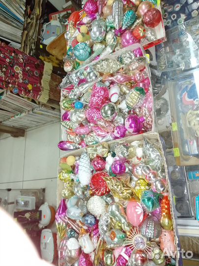 Елочные игрушки СССР