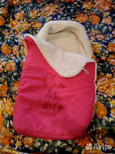 Зимний конверт на выписку