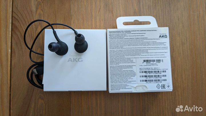 Наушники samsung akg type c