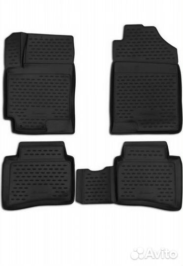 Коврики 3D в салон KIA RIO 4 рестайлинг,4 шт