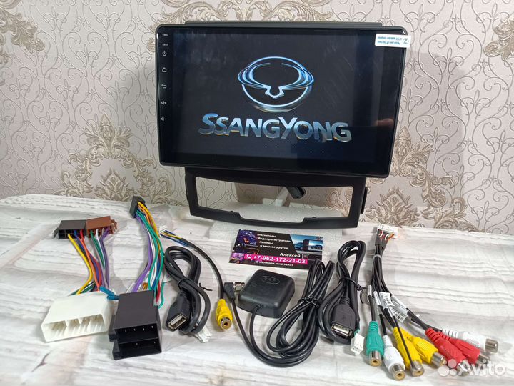 Магнитола Ssangyong actyon андроид