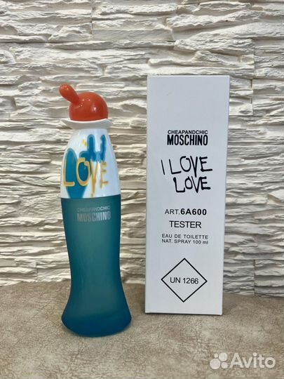 Тестер Moschino Cheap and Chic I Love Love духи