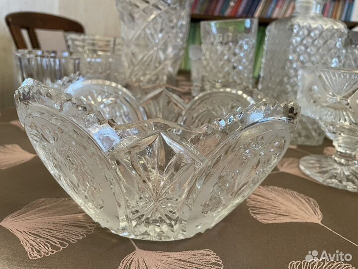 Конфетница хрусталь