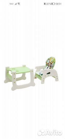 Детский стульчик для кормления трансформер