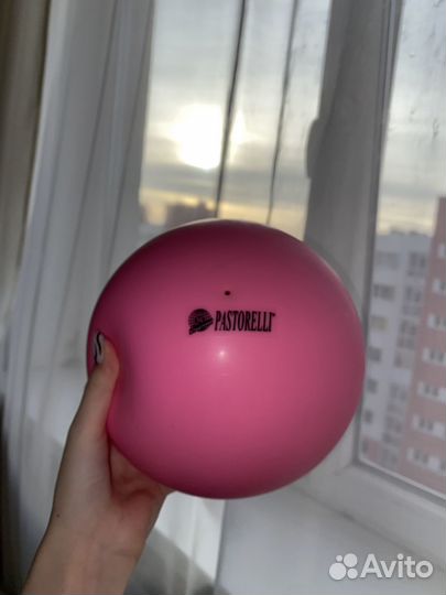 Мяч для художественной гимнастики Pastorelli 18 см