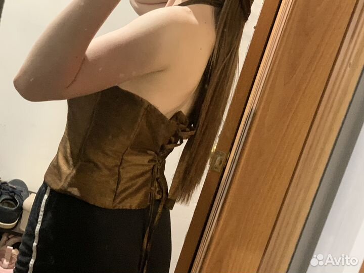 Корсетный топ