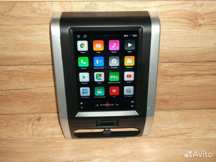 Магнитола Nissan X-Trail T31 Android типа Tesla