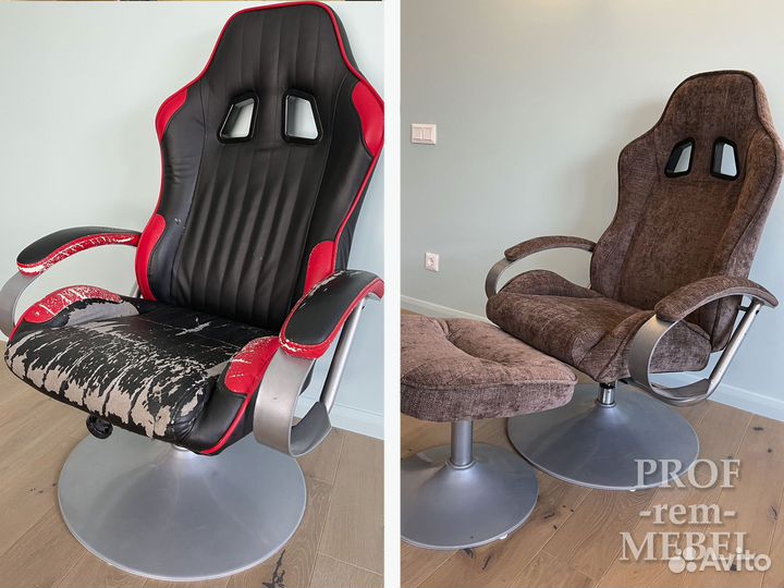 Перетяжка мебели. Ремонт и реставрация