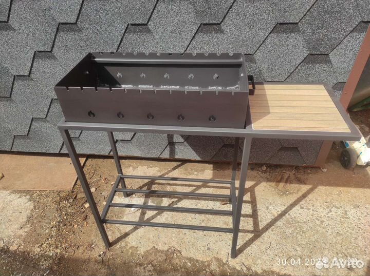 Мангал со столиком новый 3 мм