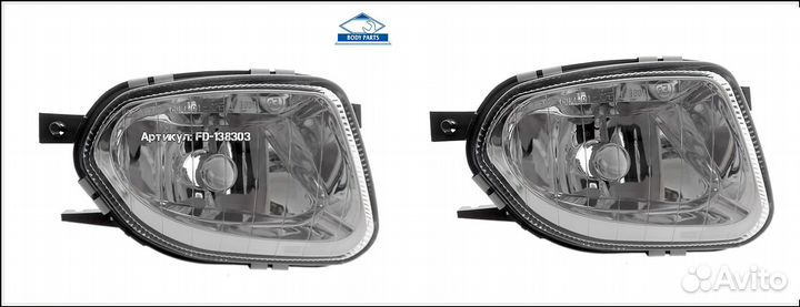 Спринтер туманка правая