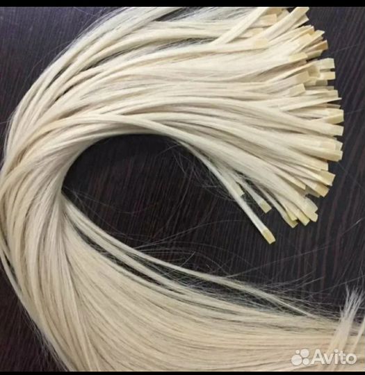 Наращивание волос на дому