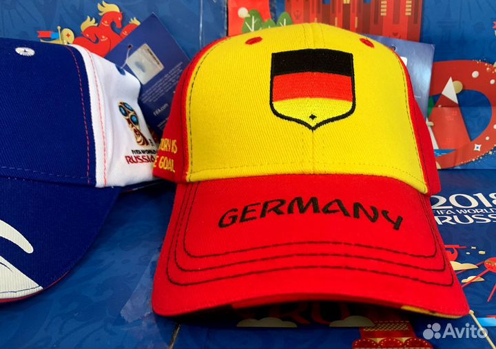 Набор 3 кепок Fifa: Франция, Аргентина, Германия